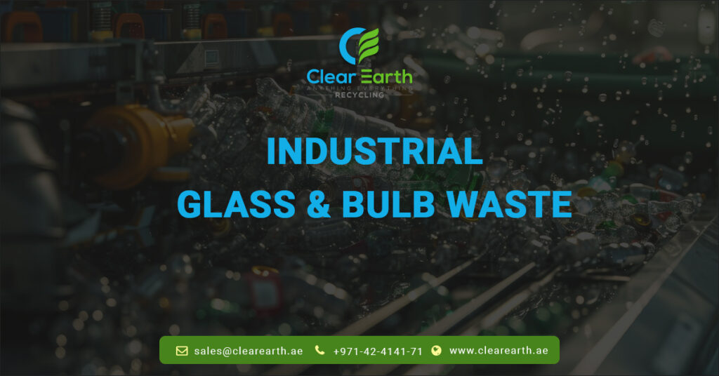 Innovative Recycling Solutions for Industrial Glass and Bulb Waste?